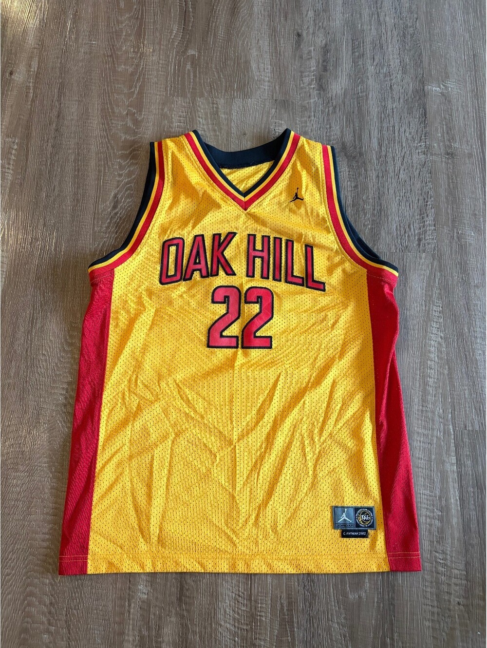 Jordan Carmelo Anthony Oak Hill High School Jersey Youth XL
